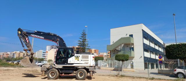 Comencen a Benicarló els treballs del pàrquing del Centre de Salut