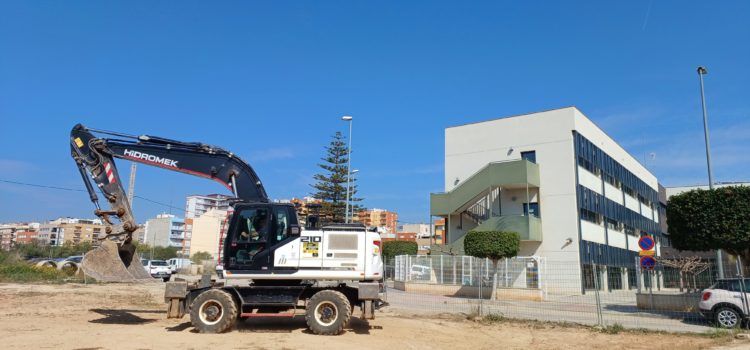 Comencen a Benicarló els treballs del pàrquing del Centre de Salut