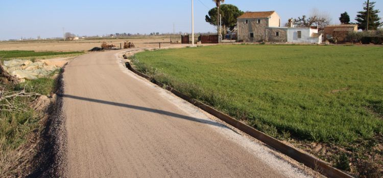 Nova fase de reparació de camins municipals a l’Aldea