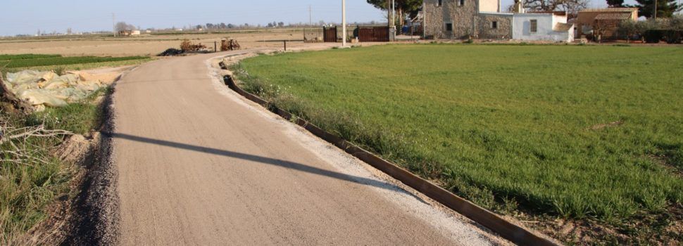 Nova fase de reparació de camins municipals a l’Aldea