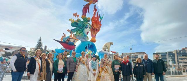 El president de la Diputació José Martí ha visitat avui les Falles de Benicarló
