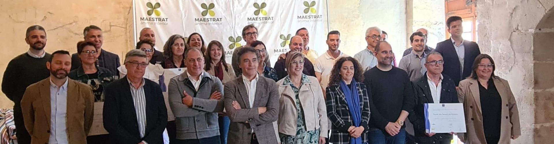 Càlig acull l’entrega dels diplomes SICTED als establiments i entitats dels municipis Maestrat, ànima interior