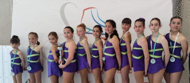 Patinadoras de Vinaròs en el primer trofeo del Club de Patinatge Somnis