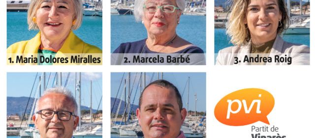 Presentació dels 5 primers integrants del Partit de Vinaròs Independent