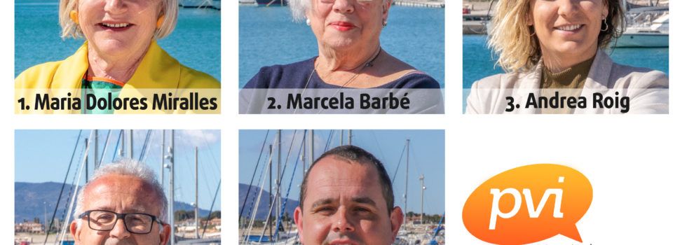 Presentació dels 5 primers integrants del Partit de Vinaròs Independent