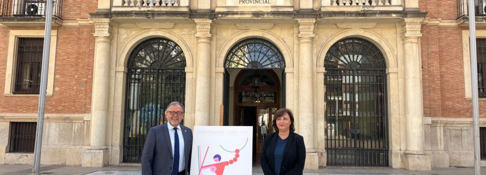 La Diputació de Castelló presenta la nova imatge del Dia de la Província amb un cartell que dona una visió femenina de l’arquer de la Valltorta
