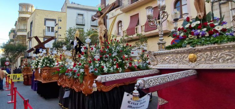 Exposició de les peanyes de la Setmana Santa de Vinaròs