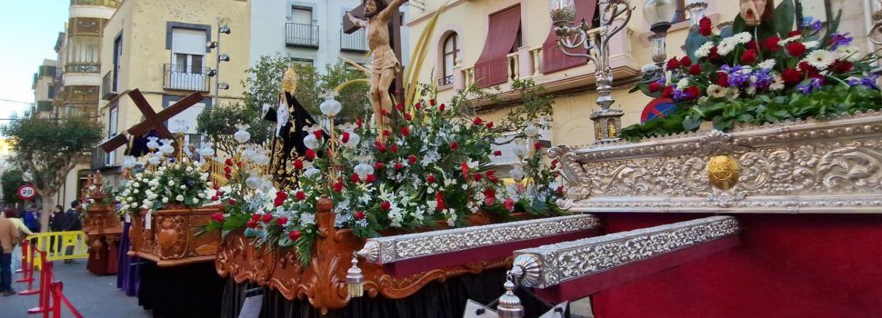 Exposició de les peanyes de la Setmana Santa de Vinaròs