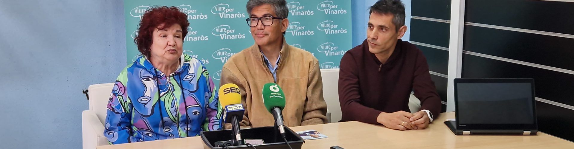 Roda de premsa de Viure per Vinaròs