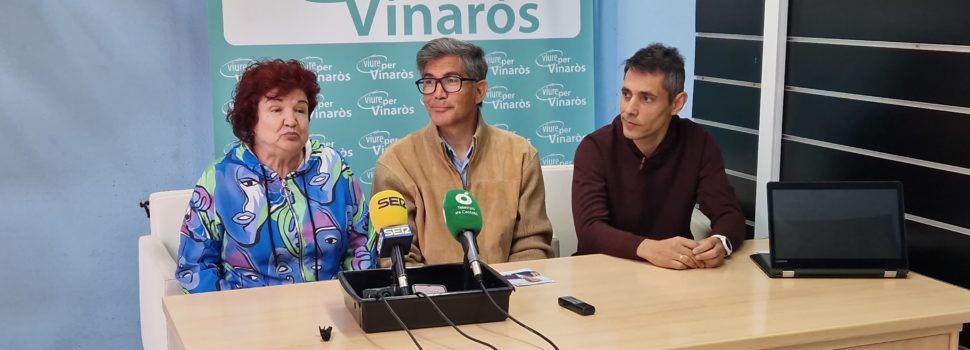 Roda de premsa de Viure per Vinaròs