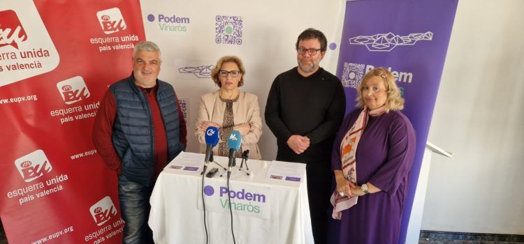 Podem Vinaròs pacta amb Esquerra Unida per al 28-M