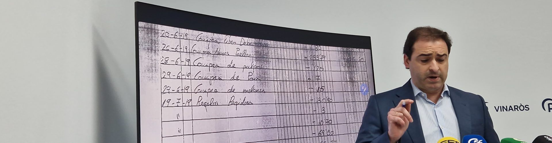 Nova roda de premsa del PP de Vinaròs sobre el “cas” de la ferralla