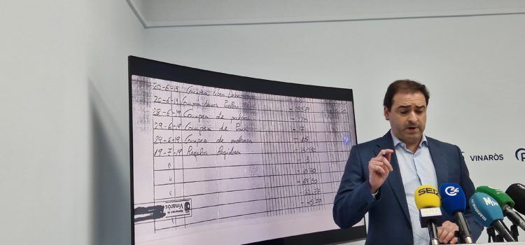 Nova roda de premsa del PP de Vinaròs sobre el “cas” de la ferralla