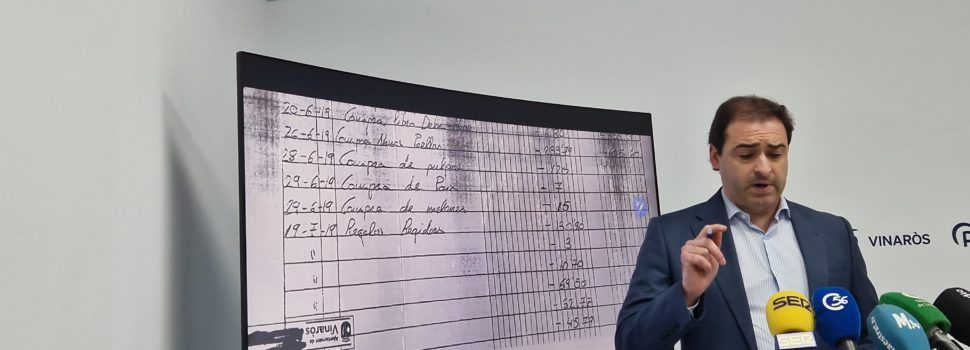 Nova roda de premsa del PP de Vinaròs sobre el “cas” de la ferralla