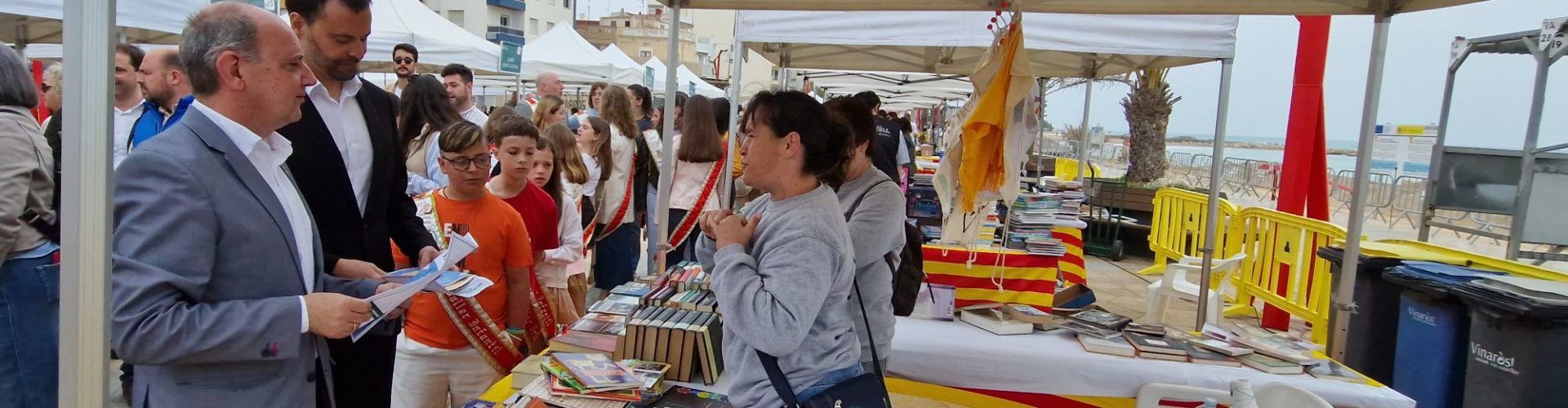 La XXI Fira del Llibre de Vinaròs, en vídeo i fotos