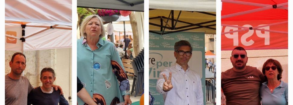 Dissabte de paradetes electorals