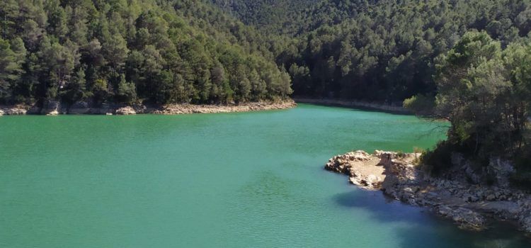 L’embassament d’Ulldecona resisteix la sequera
