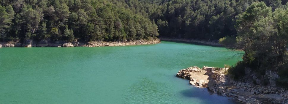 L’embassament d’Ulldecona resisteix la sequera