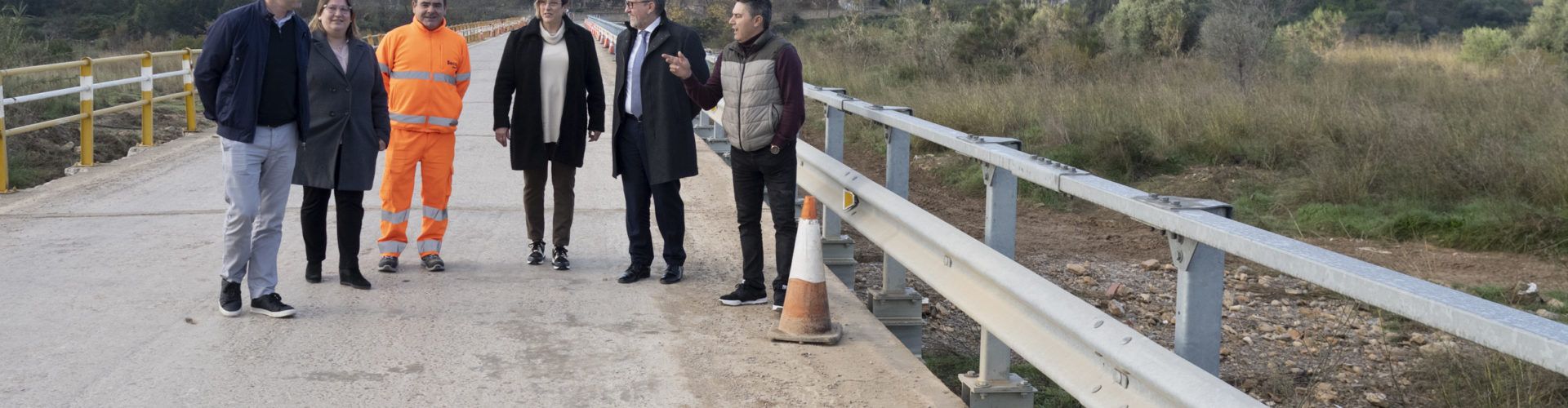 La Diputació de Castelló finalitzarà al juliol les obres de reparació de les carreteres danyades per Filomena