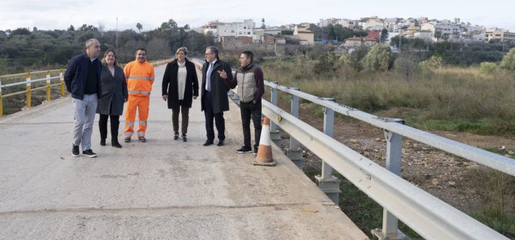La Diputació de Castelló finalitzarà al juliol les obres de reparació de les carreteres danyades per Filomena