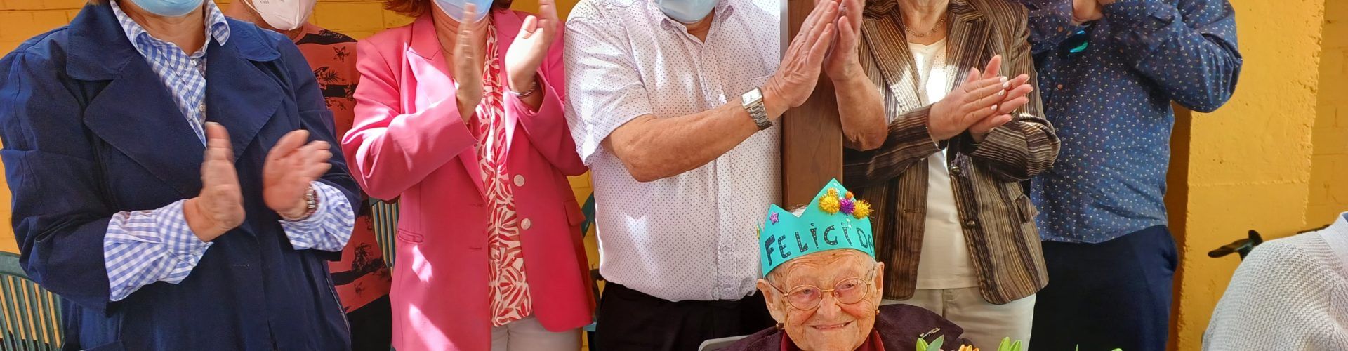 Maria Gas Bernat arriba als 100 anys