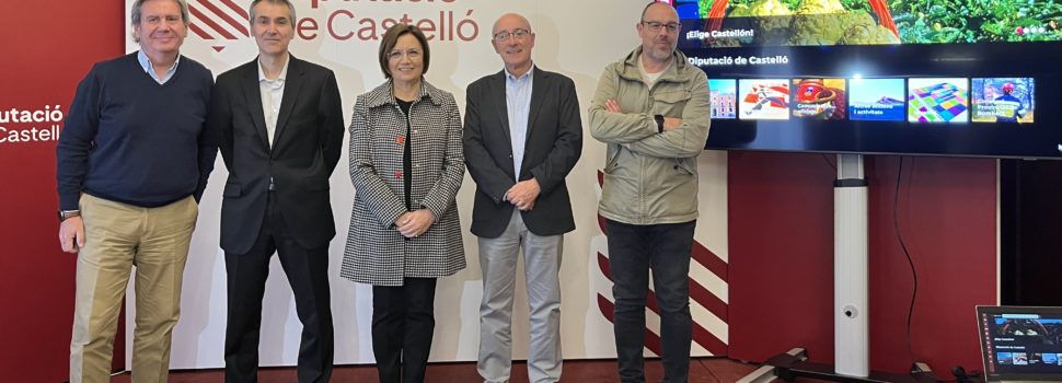 La Diputació de Castelló activa la plataforma de continguts audiovisuals Play Castelló per a promocionar la província de manera global