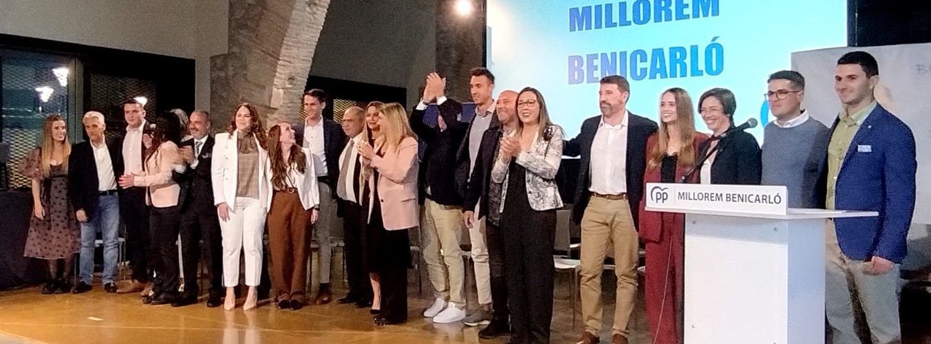 PP Benicarló presenta la seua candidatura, encapçalada per Juanma Cerdá