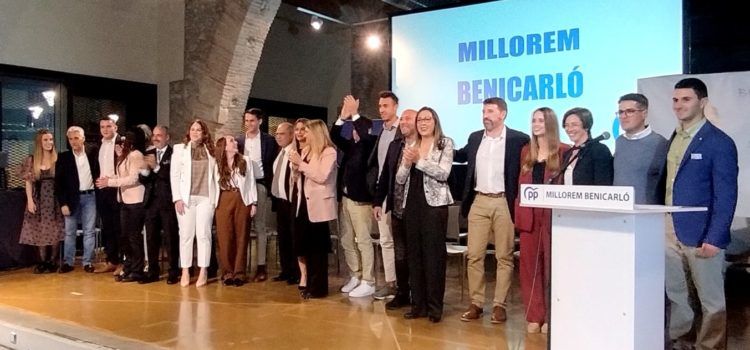 PP Benicarló presenta la seua candidatura, encapçalada per Juanma Cerdá