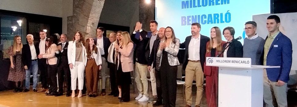PP Benicarló presenta la seua candidatura, encapçalada per Juanma Cerdá