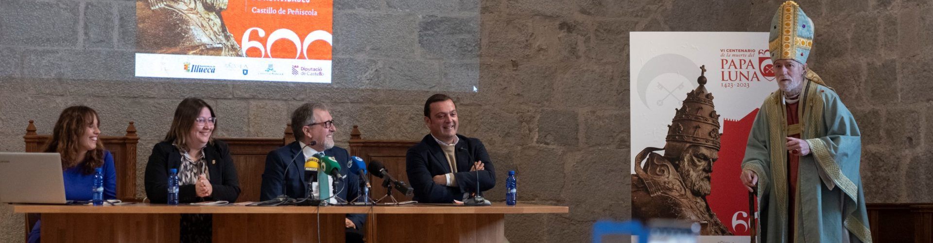 La Diputació de Castelló programa al Castell de Peñíscola més de 20 activitats amb motiu del centenari de la mort del Papa Lluna