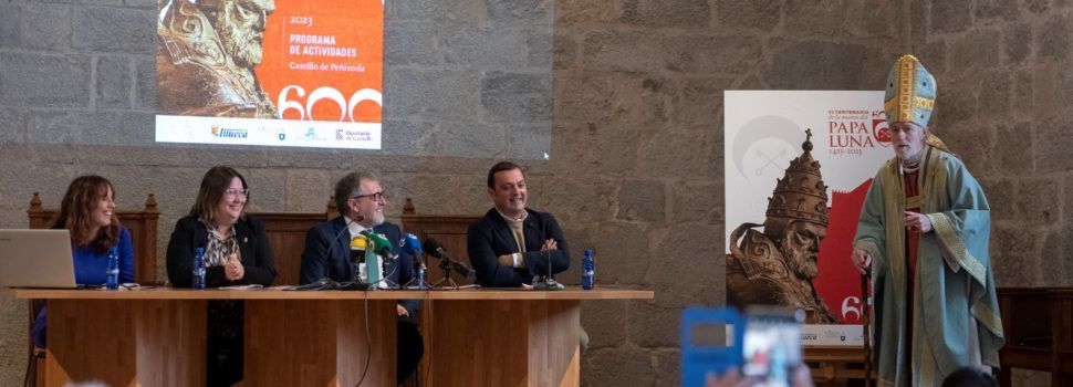 La Diputació de Castelló programa al Castell de Peñíscola més de 20 activitats amb motiu del centenari de la mort del Papa Lluna