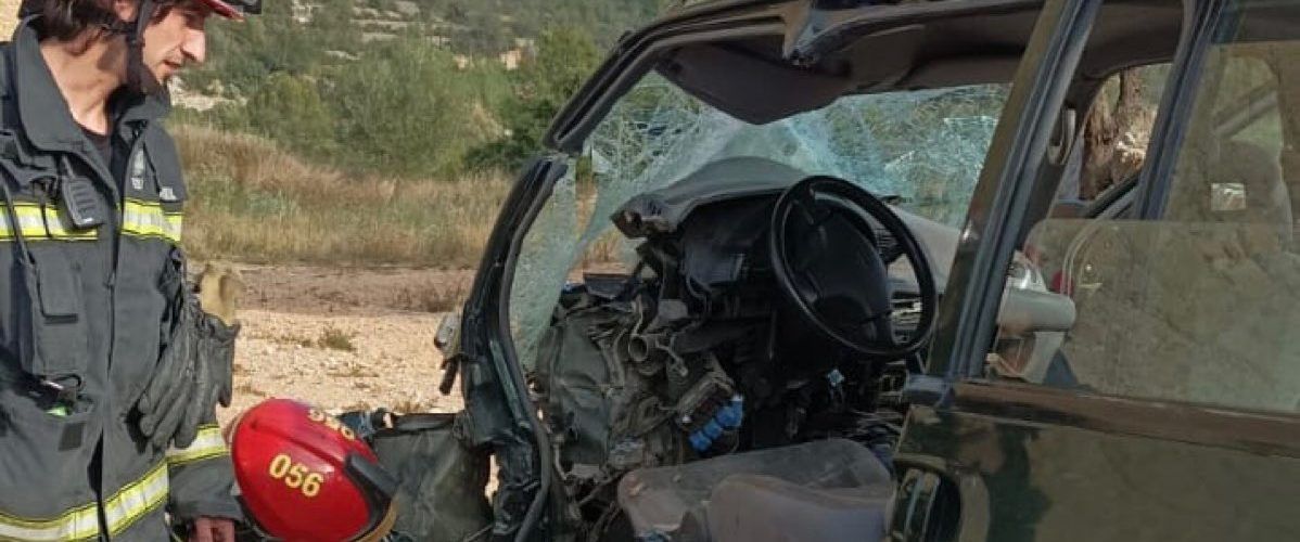 Excarcelada una persona tras un accidente en Càlig