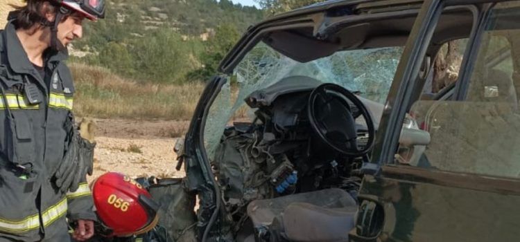 Excarcelada una persona tras un accidente en Càlig