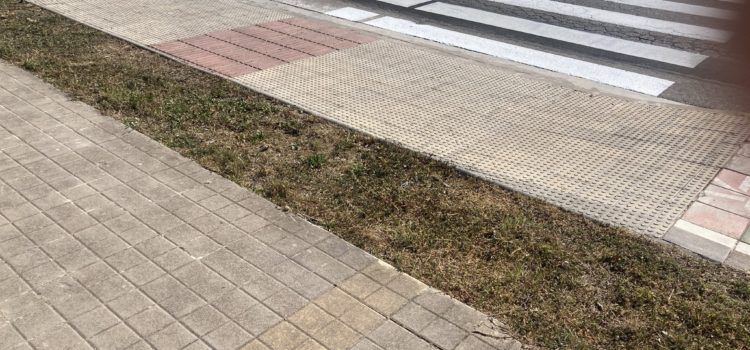 Un extraño paso de peatones