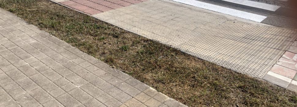 Un extraño paso de peatones