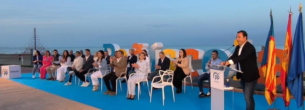El Partido Popular de Peñíscola presenta su candidatura avalada por la experiencia en la gestión