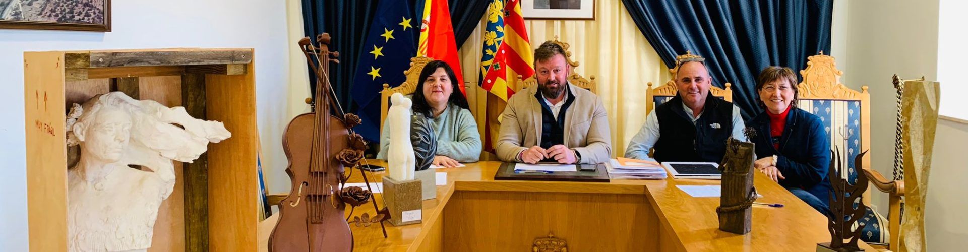 Siete artistas de toda España se presentan al concurso de escultura del Ayuntamiento de Sant Jordi