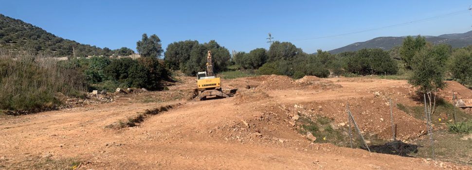 Avancen les obres de millora de l’eficiència energètica del depòsit de ‘Les Pedreres’ a Santa Magdalena