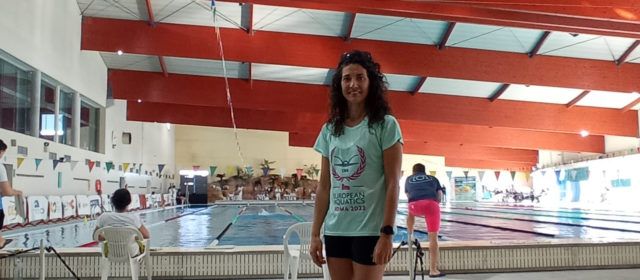 Magnífic temps de la nadadora benicarlanda Paula Bretó en el campionat d’Espanya de fons màster