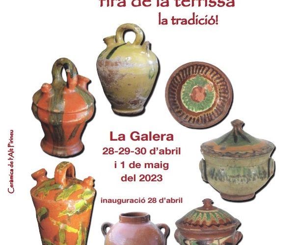 “Argila” XXVIIIª Fira de la Terrissa de la Galera, el 28-30 d’abril i 1 de maig