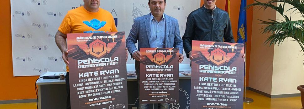 Peníscola presenta la segona edició de la Remember Fest amb un cartell de luxe