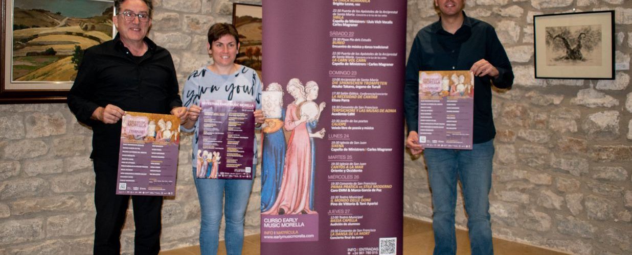 Early Music Morella presenta una XIIª edición previa al Sexenni bajo el lema ‘Feminae’