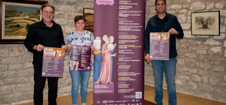 Early Music Morella presenta una XIIª edición previa al Sexenni bajo el lema ‘Feminae’