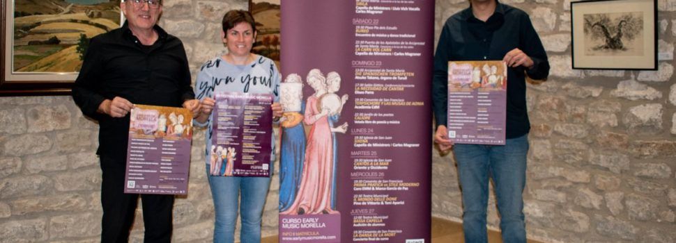 Early Music Morella presenta una XIIª edición previa al Sexenni bajo el lema ‘Feminae’