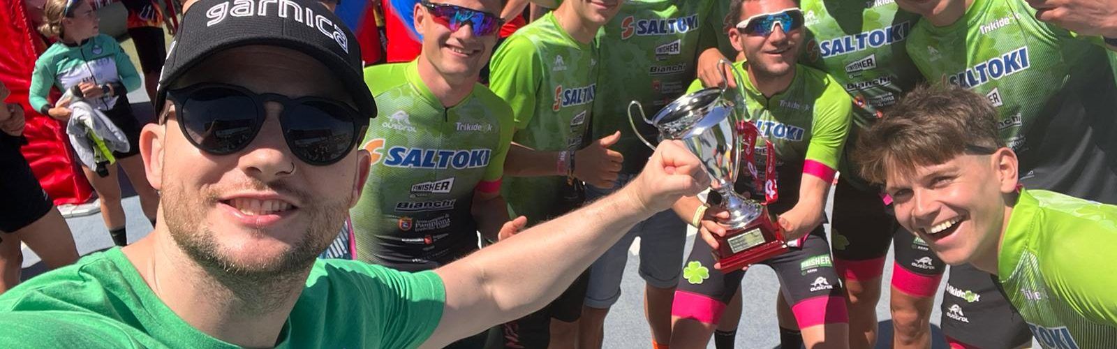 L’equip Saltoki de Guillem Segura queda tercer en Primera Divisió de duatló
