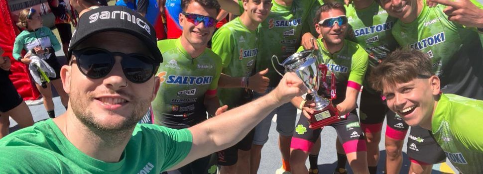 L’equip Saltoki de Guillem Segura queda tercer en Primera Divisió de duatló