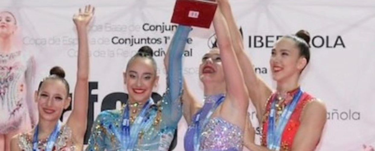 Cuatro gimnastas del Club Mabel de Benicarló representaron a la FGCV en la Copa de la Reina