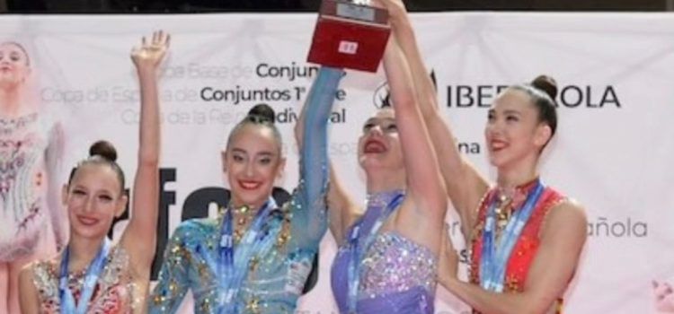 Cuatro gimnastas del Club Mabel de Benicarló representaron a la FGCV en la Copa de la Reina
