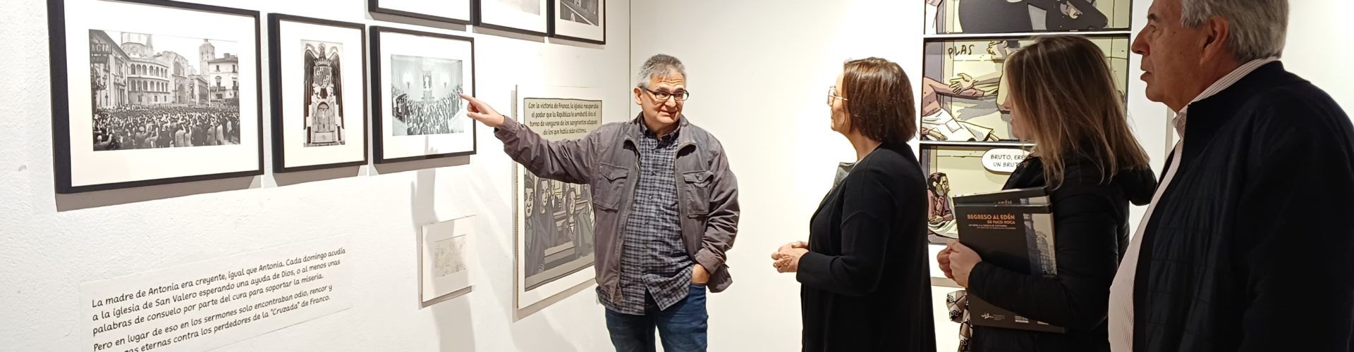 El Mucbe exposa la particular mirada de Paco Roca sobre la València de postguerra