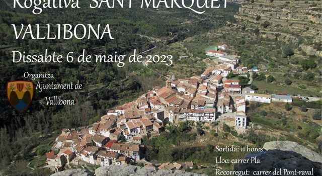 Rogativa a Sant Marquet de Vallibona el 6 de maig